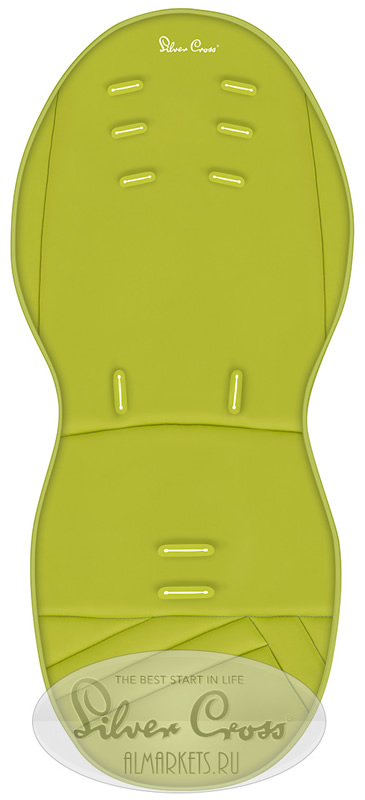     Silver Cross Reversible Seat Liner Lime