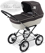 Детская прогулочная коляска-трансформер Silver-Cross Sleepover Elegance Cream-Black