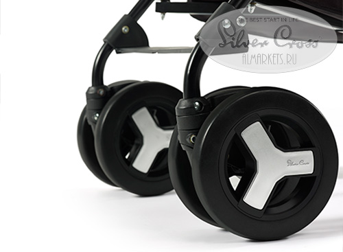 Поворотные колеса коляски-трость Silver Cross Reflex